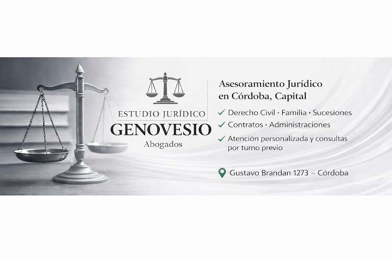 ESTUDIO JURIDICO GENOVESIO - ABOGADO CORDOBA CAPITAL — Córdoba