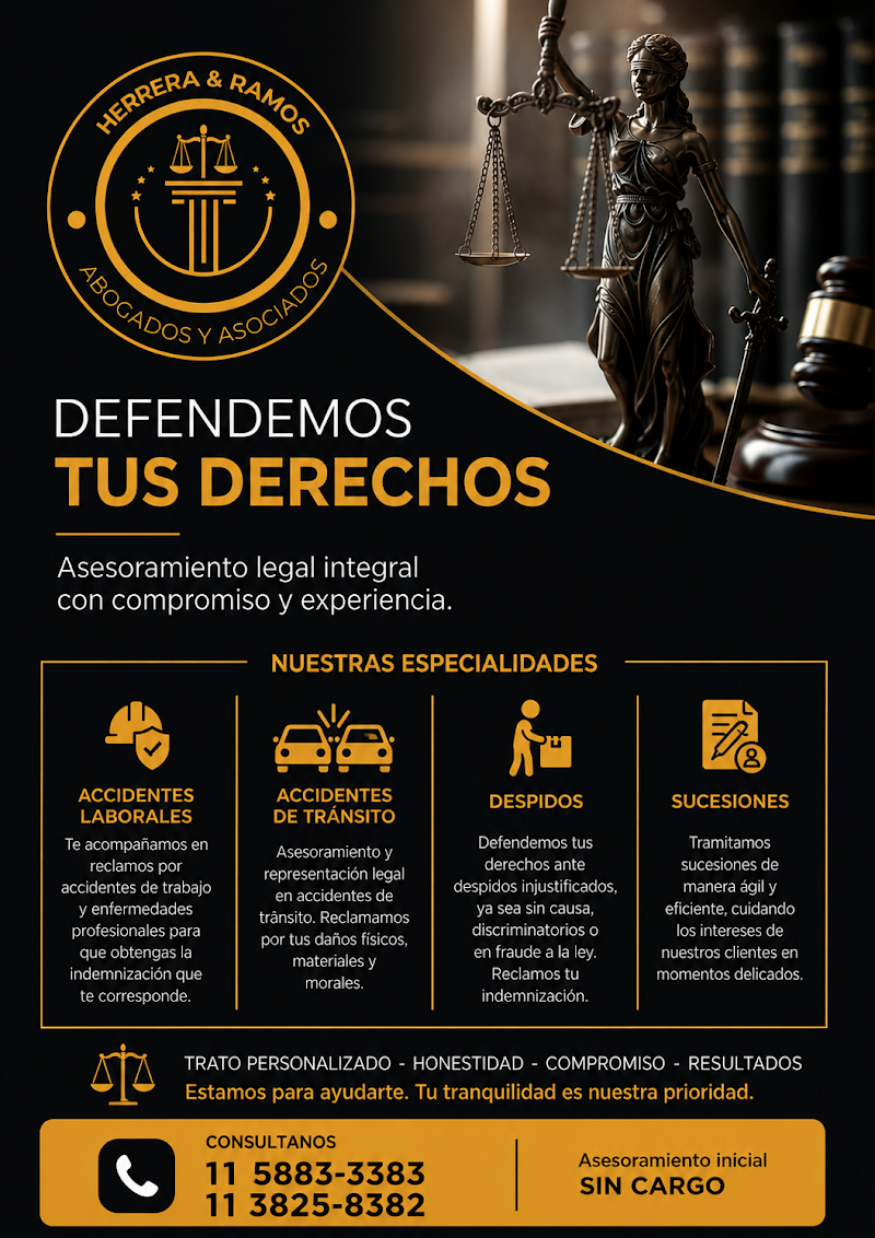 Estudio jurídico H&R abogados HERRERA-RAMOS — Monte Grande