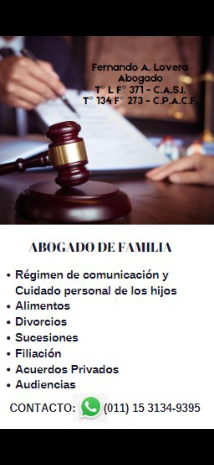 Estudio Jurídico Lovera & Asoc. — Tigre