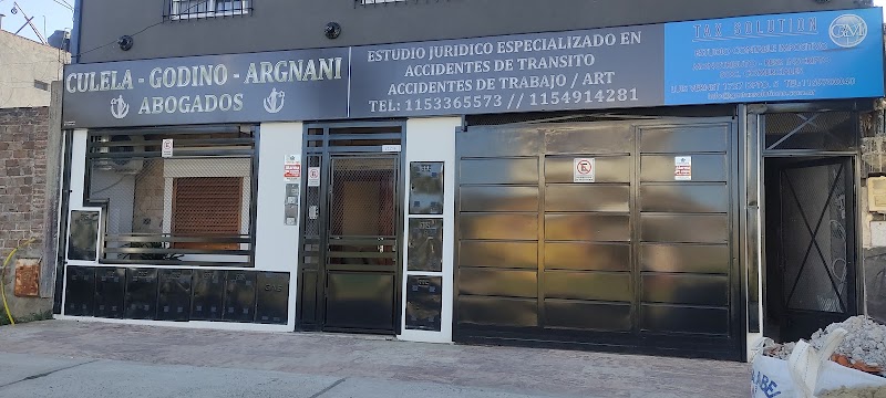 CULELA-GODINO-ARGNANI / ESTUDIO JURIDICO ESPECIALIZADO EN ACCIDENTES DE TRANSITO Y DE TRABAJO — Monte Grande