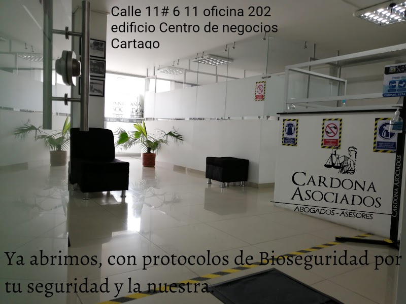 CARDONA ASOCIADOS - ABOGADOS ASESORES — Cartago