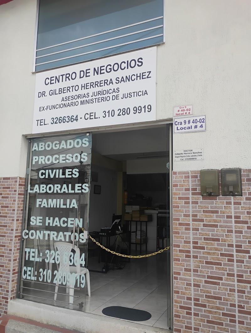 Dr. Gilberto Herrera Sanchez - Abogado Derecho Civil, Sucesiones y de Familia - Consultor Jurídico Privado — Pereira