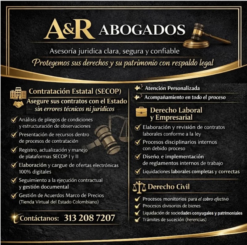 Servicios y Tramites A&R. ABOGADOS — San Gil