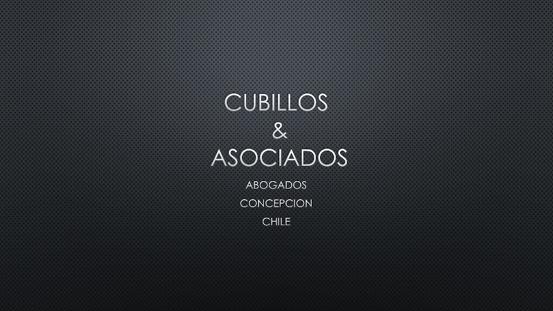 MARIO CUBILLOS GAENSLY ABOGADO — Concepción