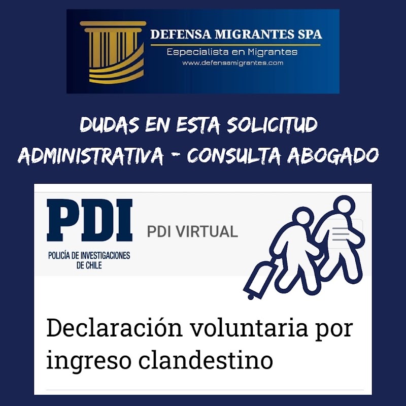 Defensa Migrantes SpA — Providencia