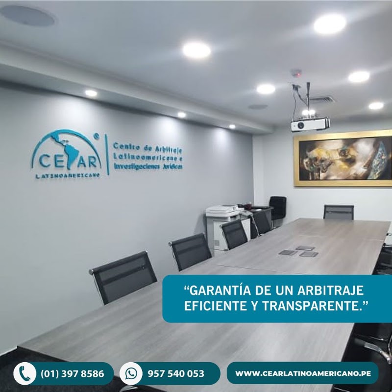 Centro de Arbitraje CEAR LATINOAMERICANO — Jesús María
