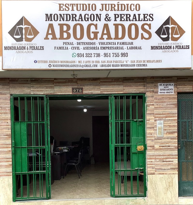 Estudio Jurídico Mondragon — San Juan de Miraflores