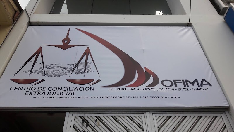 Centro De Conciliacion y Arbitraje MOFIMA — Jirón Crespo Castillo 526