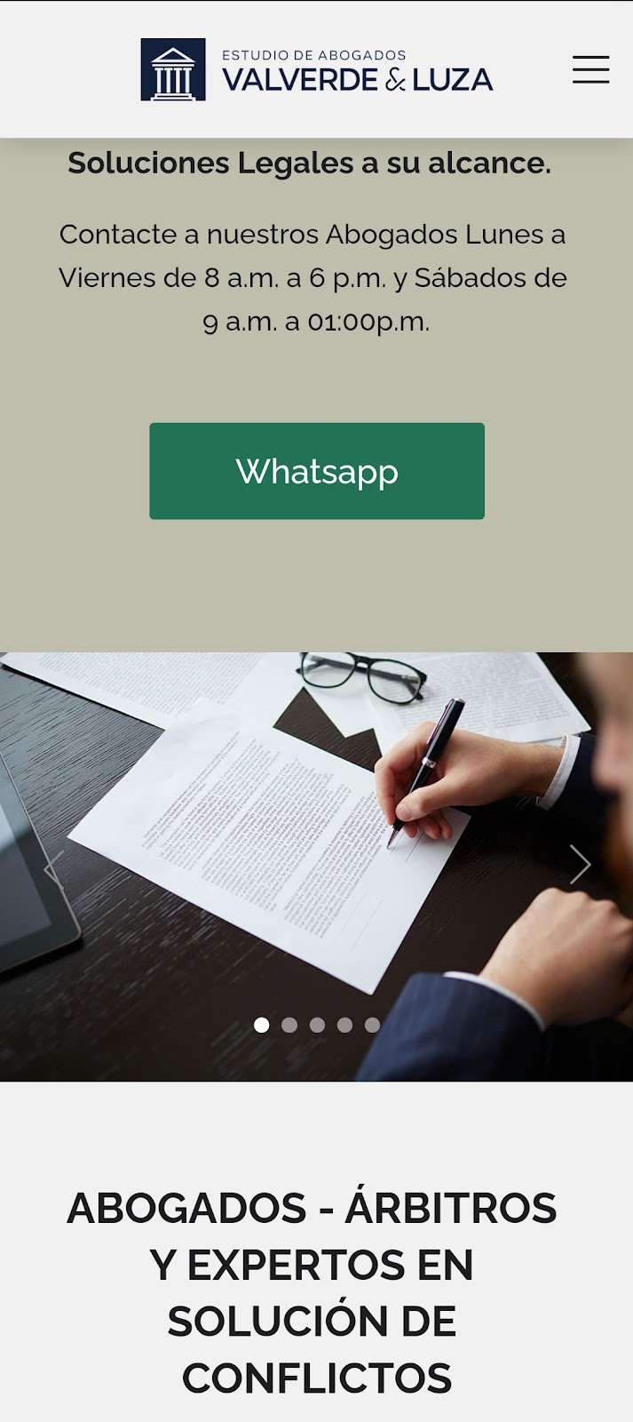 RAYMUNDO VALVERDE RIOS & ABOGADOS ASOCIADOS — San Isidro