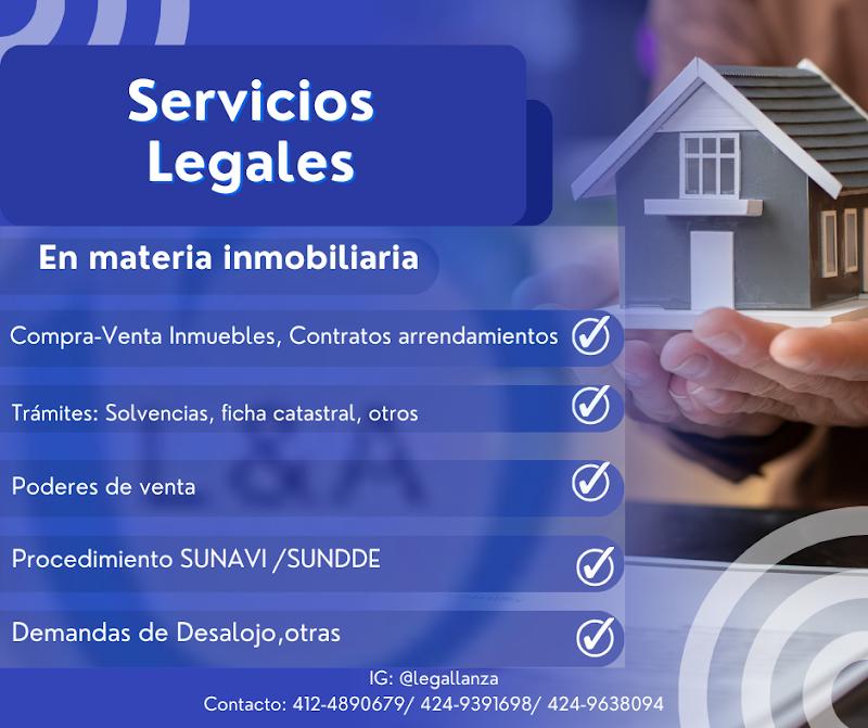 ESCRITORIO JURÍDICO LANZA & ASOCIADOS,S.C (ABOGADOS EN VENEZUELA) — Valencia