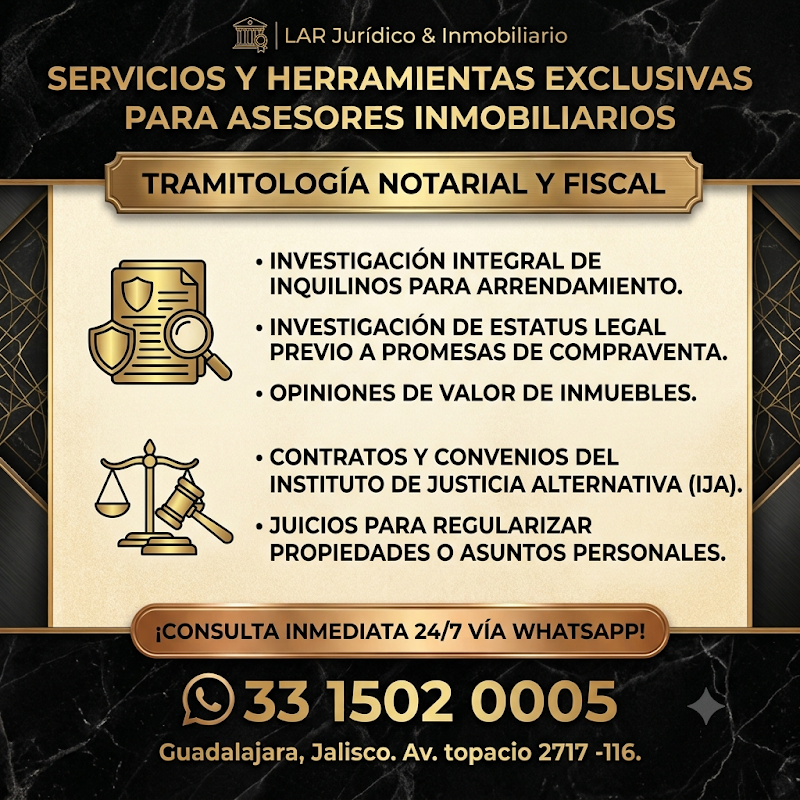 LAR Jurídico & Inmobiliario — Guadalajara