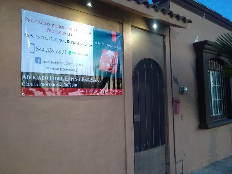 Bufete Espino Barrera, S.C. — Ramos Arizpe