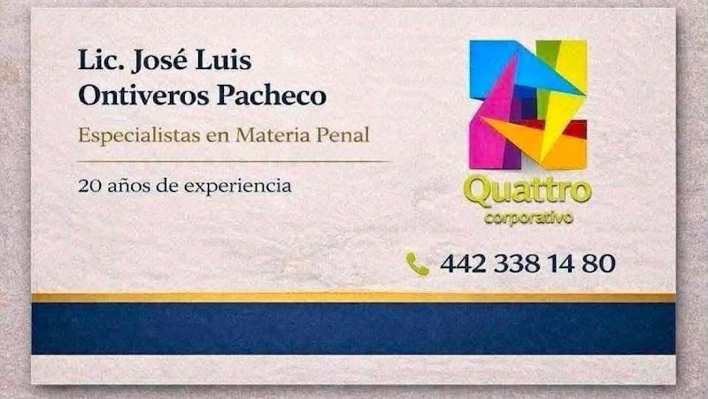 Quattro corporativo. Defensa Penal. Orientaciones telefónicas y electrónicas gratuitas 24/7