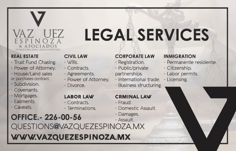 VAZQUEZ ESPINOZA | LEGAL CONSULTING