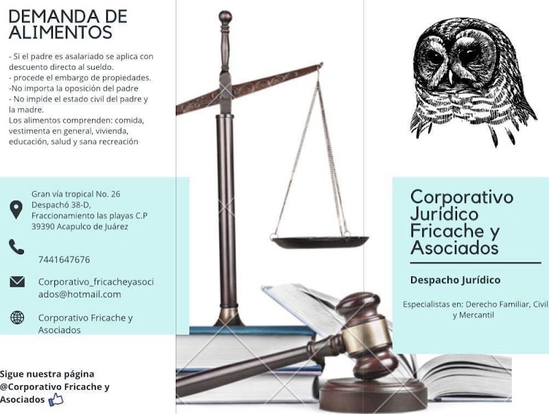 ABOGADOS; Corporativo Jurídico Fricache y Asociados