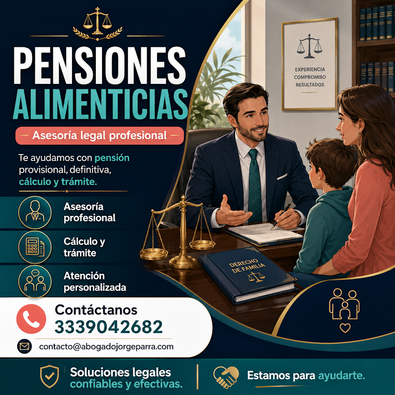 Abogado Jorge Parra Especialista en Derecho Familiar