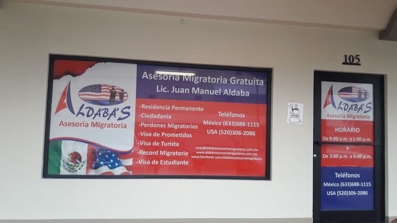 ALDABAS ASESORIA MIGRATORIA — Agua Prieta