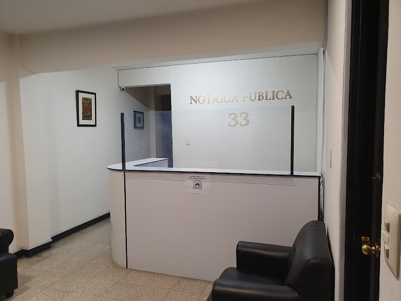 Notaria Pública No. 33