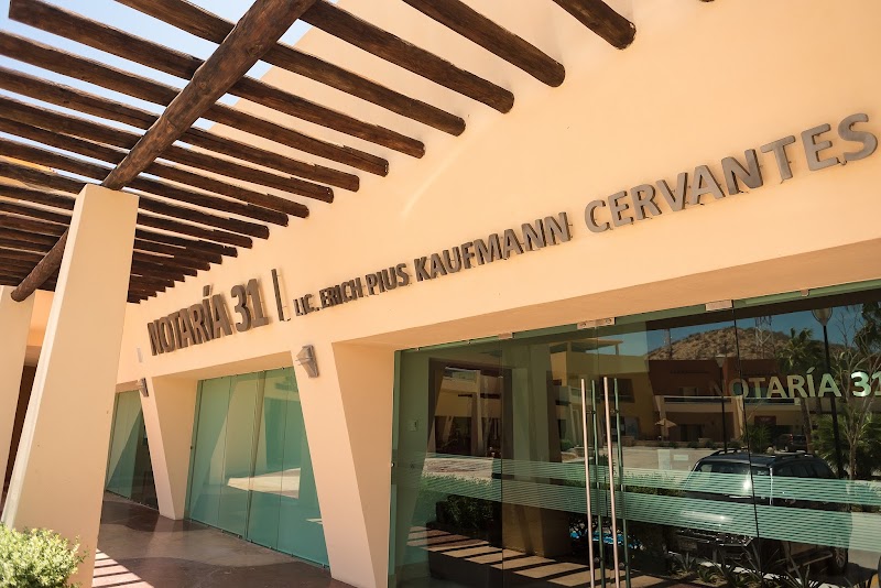 Notaría 31 | Lic. Erich Pius Kaufmann Cervantes — San José del Cabo