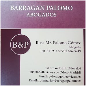 Barragán Palomo Abogados — Villaviciosa de Odón