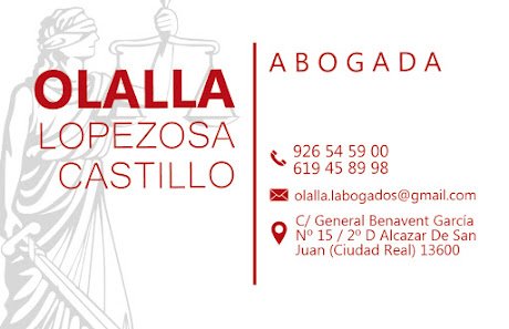 OLALLA LOPEZOSA CASTILLO — Alcázar de San Juan