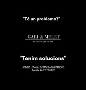 Gari & Mulet — Algaida