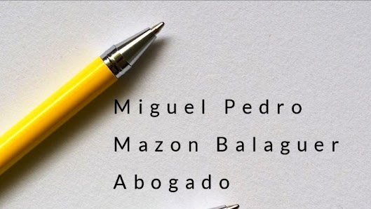 Miguel Pedro Mazón Balaguer — Orihuela